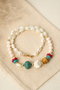 Heliophilia Silver Collar de Metal Multicolor